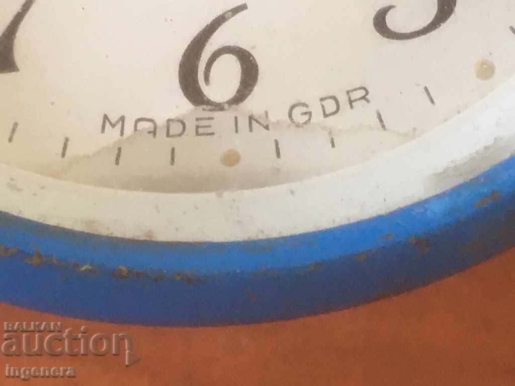 DESKTOP CLOCK GDR RUHLA RUHLA - 6 DESKTOP CLOCK GDR RUHLA RUHLA - 6