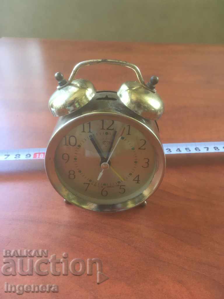 TABLE CLOCK WITH MISSING PARTS NOT WORKING with price € 3.00 | 5.87 BGN