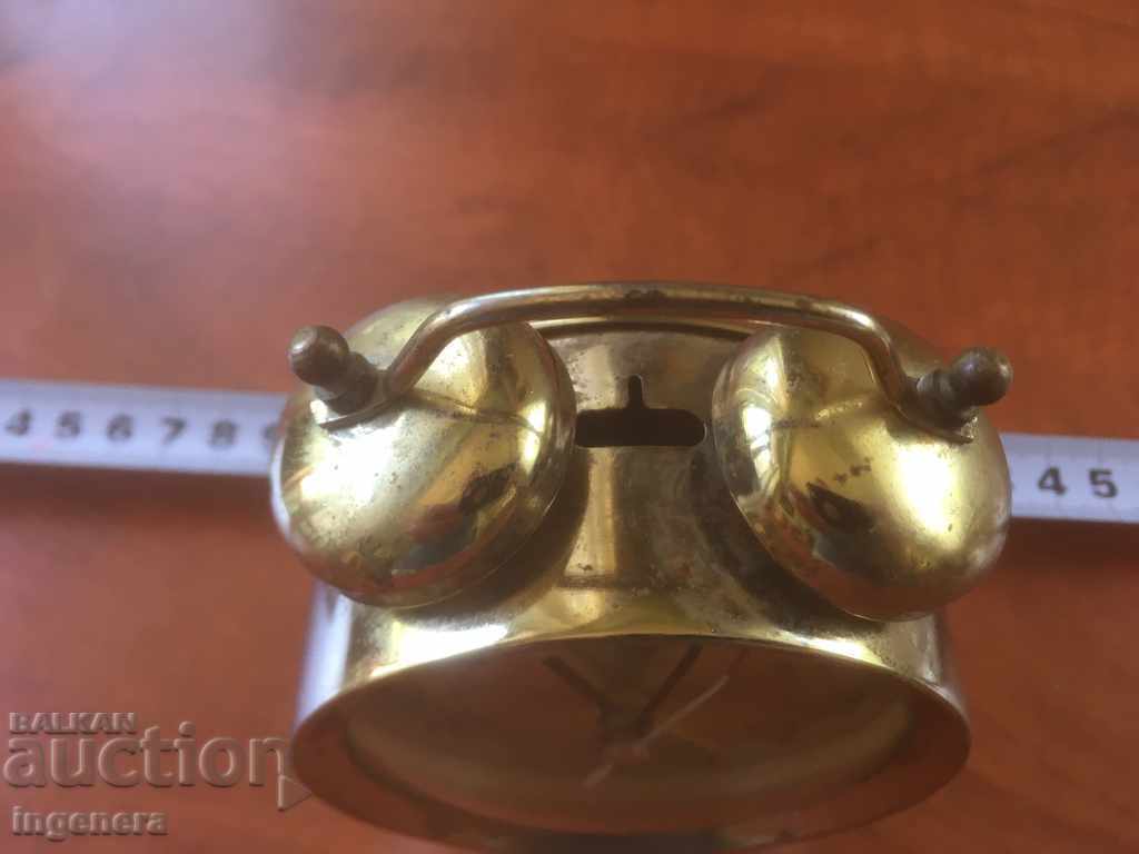 Auction  TABLE CLOCK WITH MISSING PARTS NOT WORKING
