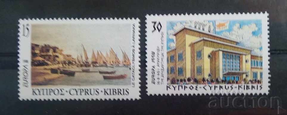 Гръцки Кипър 1998 Европа CEPT Кораби/Лодки MNH