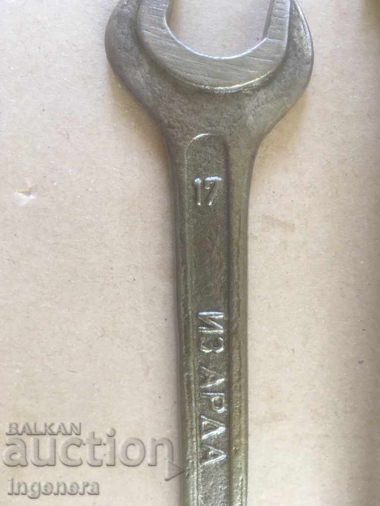 WRENCH BRAND MARK TOOL-INSTRUMENT. ARDA FACTORY with price 5.00 BGN | € 2.56