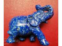 Elephant from lapis lazuli.