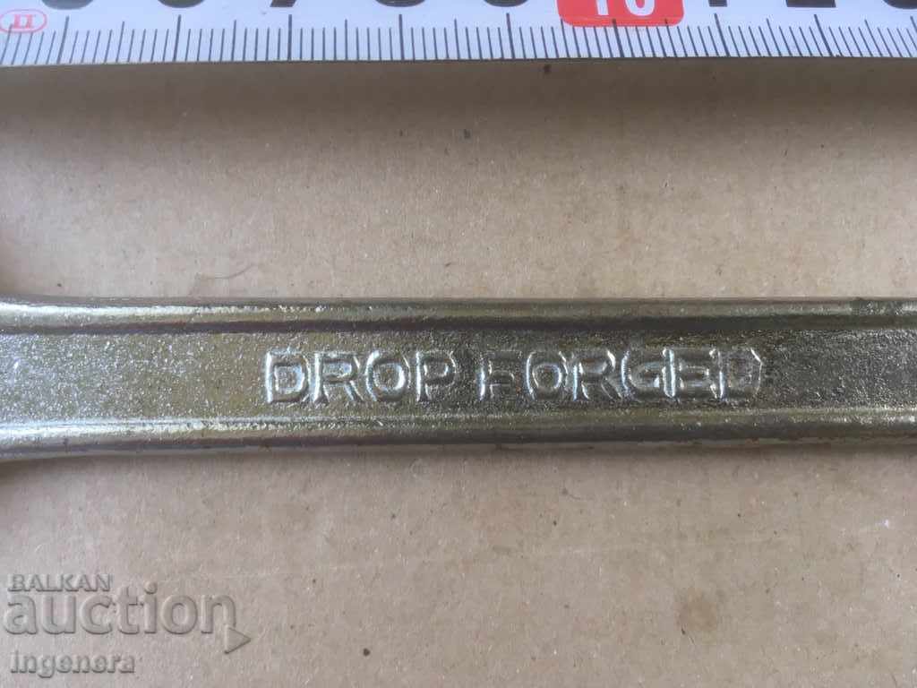 Auction  BRANDED WRENCH TOOL-18/19 FORGED
