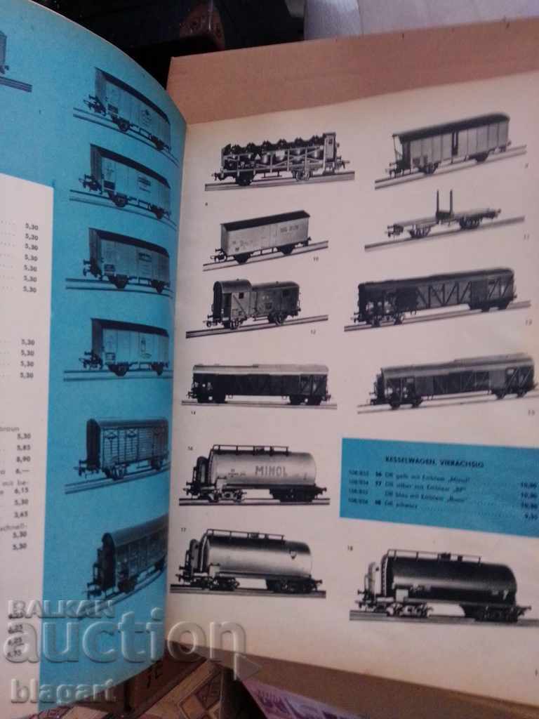 Delivery of Old catalog of German model locomotives, cars, etc Delivery of Old catalog of German model locomotives, cars, etc