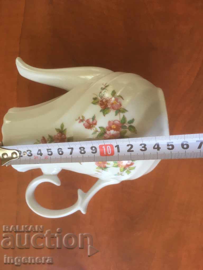 PORCELAIN TEAPOT JUG BULGARIA - 5