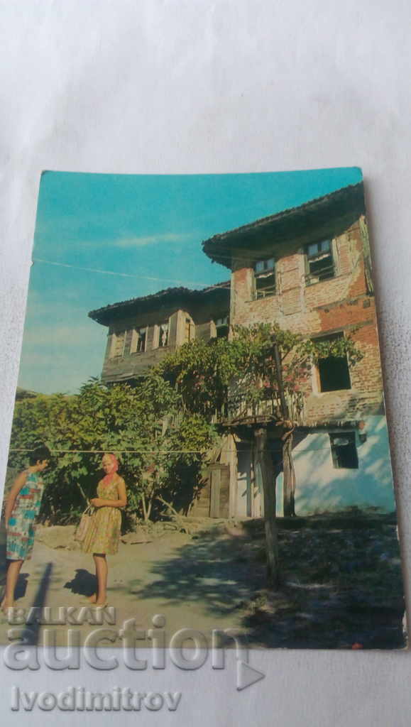 Case de pescuit carte poștală Sozopol vechi
