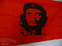 Steagul Ernesto Che Guevara Trăiască revoluția libertății Cuba
