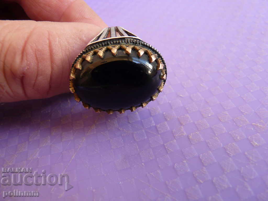 Boutique men's silver ring - 7 with price 200.00 BGN | € 102.26 Boutique men's silver ring - 7 with price 200.00 BGN | € 102.26