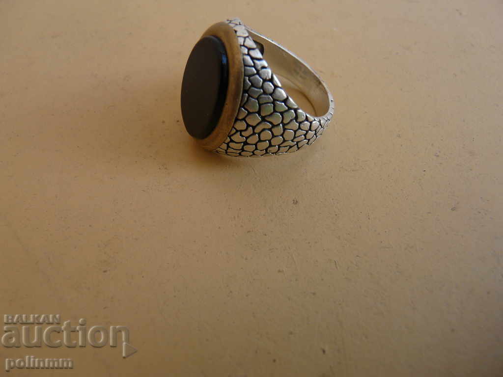 Auction Boutique men's silver ring - 8 Auction Boutique men's silver ring - 8