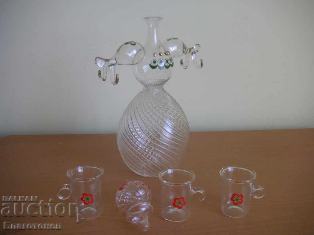 Crystal set for brandy - 6 Crystal set for brandy - 6