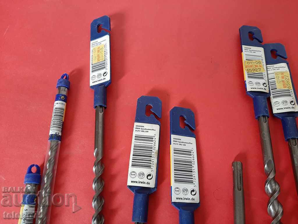 Auction German Drill Drill Concrete IRWIN Speedhammer 12mm / 300mm Auction German Drill Drill Concrete IRWIN Speedhammer 12mm / 300mm