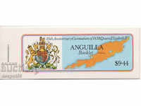 1978. Anguilla. 25 years since the coronation of Elizabeth II. Carnet.