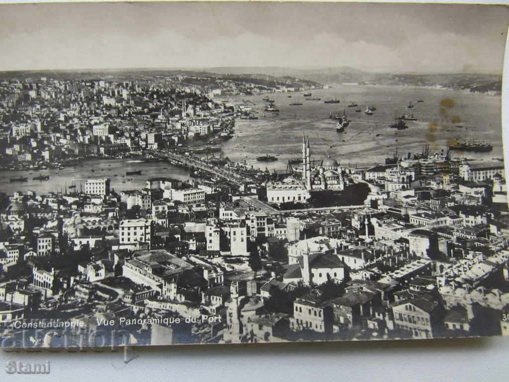 Κάρτα Κωνσταντινούπολης από το 1920