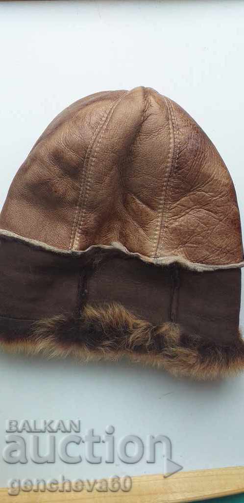 Elegant leather hat with price € 15.00 | 29.34 BGN