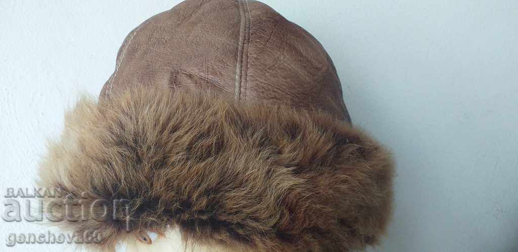 Delivery of Elegant leather hat Delivery of Elegant leather hat