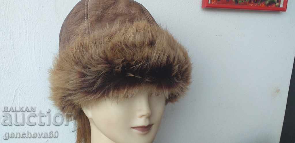 Elegant leather hat Elegant leather hat