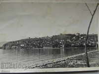 Carte poștală Ohrid din 1942, Lacul Ohrid