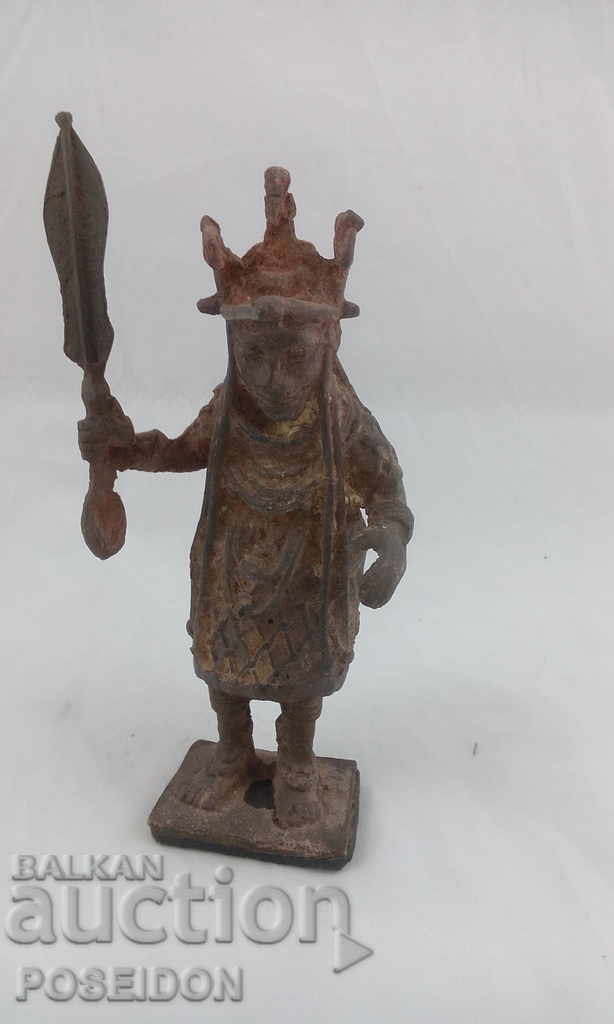 BRONZE STATUETTE - STATUETTES; PLASTIC FIGURE - 5