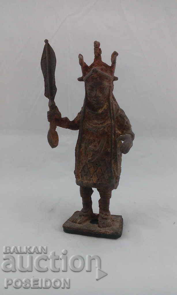 BRONZE STATUETTE - STATUETTES; PLASTIC FIGURE