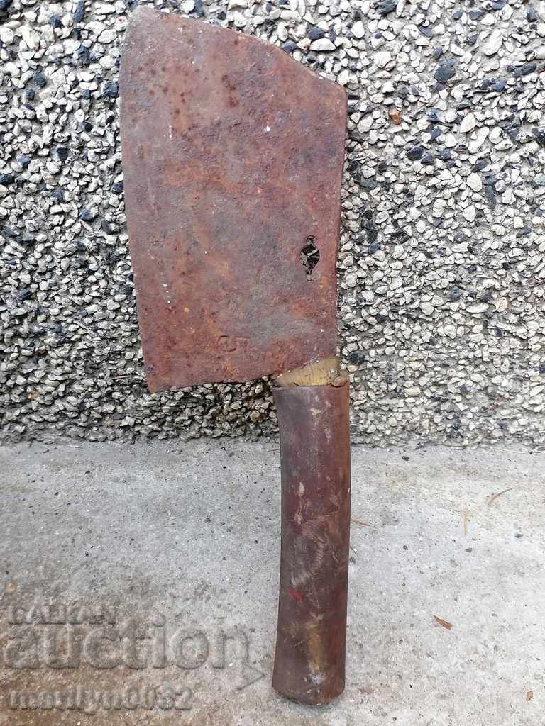 Auction Old forged scythe, ax, hoop, knife, machete, blade Auction Old forged scythe, ax, hoop, knife, machete, blade