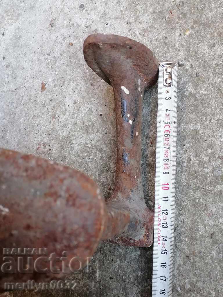 Old shoemaker anvil, wrought iron - 5 Old shoemaker anvil, wrought iron - 5