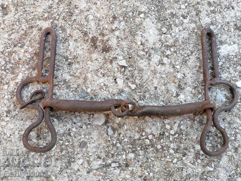 Old forged bridle reins wrought iron, harness - 5 Old forged bridle reins wrought iron, harness - 5