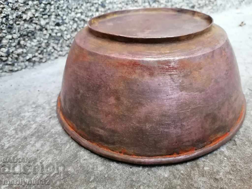 Auction Old copper saucer, copper, pot, plate, bowl Auction Old copper saucer, copper, pot, plate, bowl