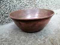 Old copper saucer, copper, pot, plate, bowl