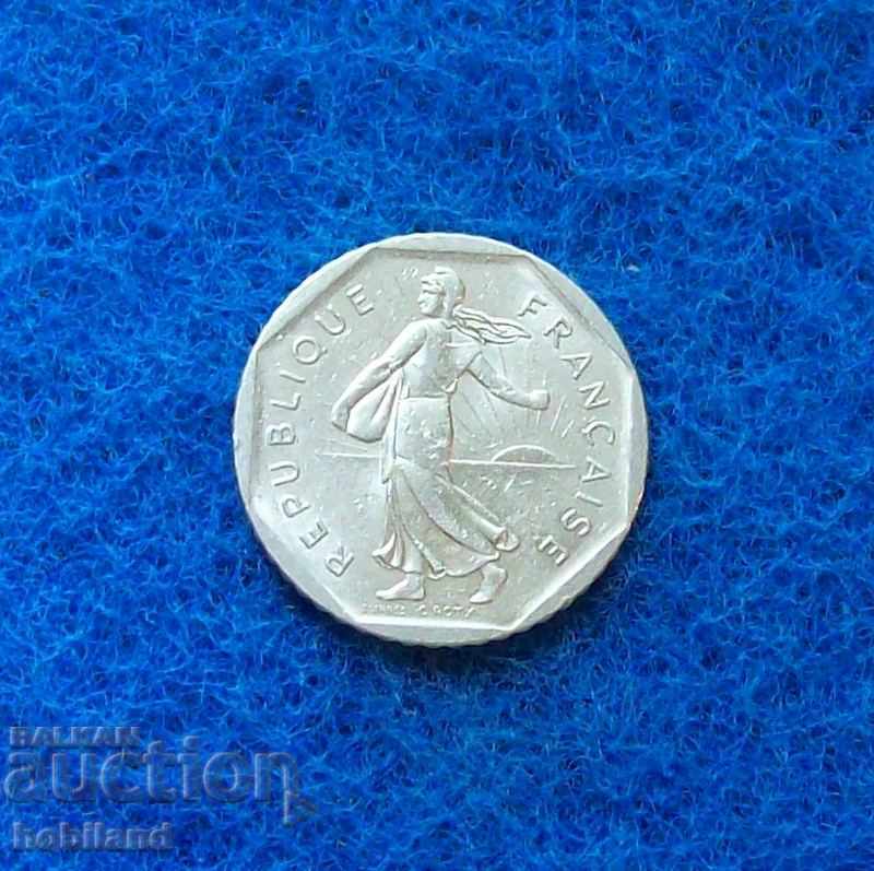 2 φράγκα Γαλλία 1979 με τιμή € 0.77 | 1.51 BGN