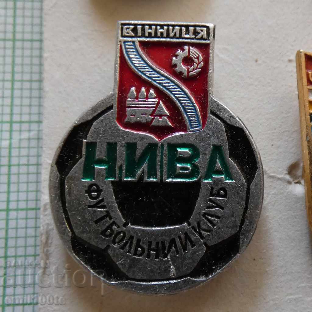 Badge - Football FC Niva Vinnytsia USSR