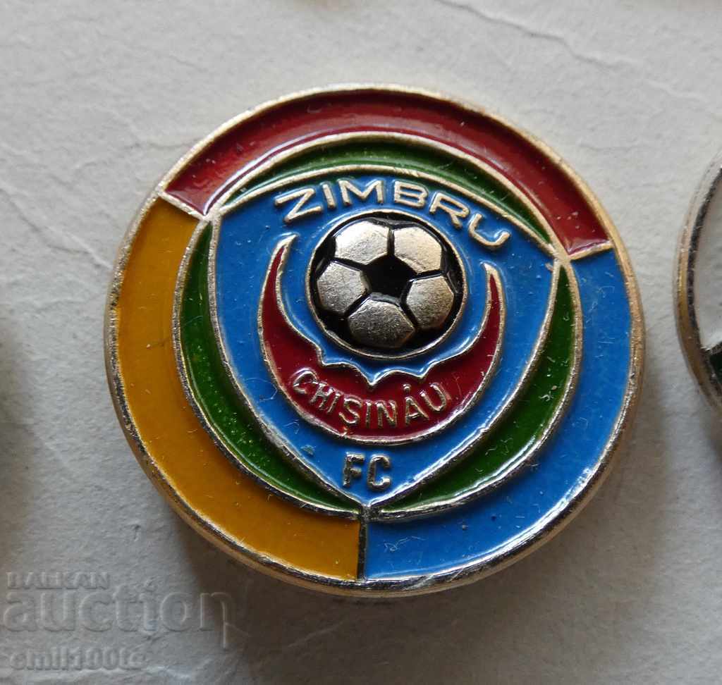 Badge - Football FC Zimbru Chisinau USSR