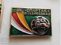 Insignă - Fotbal FC Spartak Vledikavkaz URSS