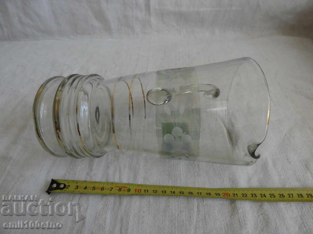 Pahar de vin mare gravat pahar - 6 Pahar de vin mare gravat pahar - 6