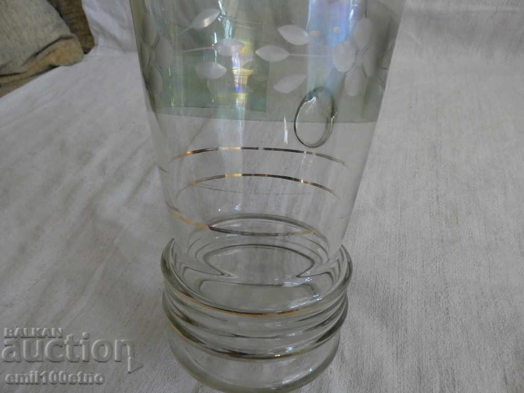 Pahar de vin mare gravat pahar - 7 Pahar de vin mare gravat pahar - 7