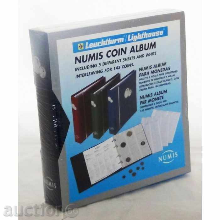 Licitație album de lux pentru monede „Numis“ pentru 143 de monede