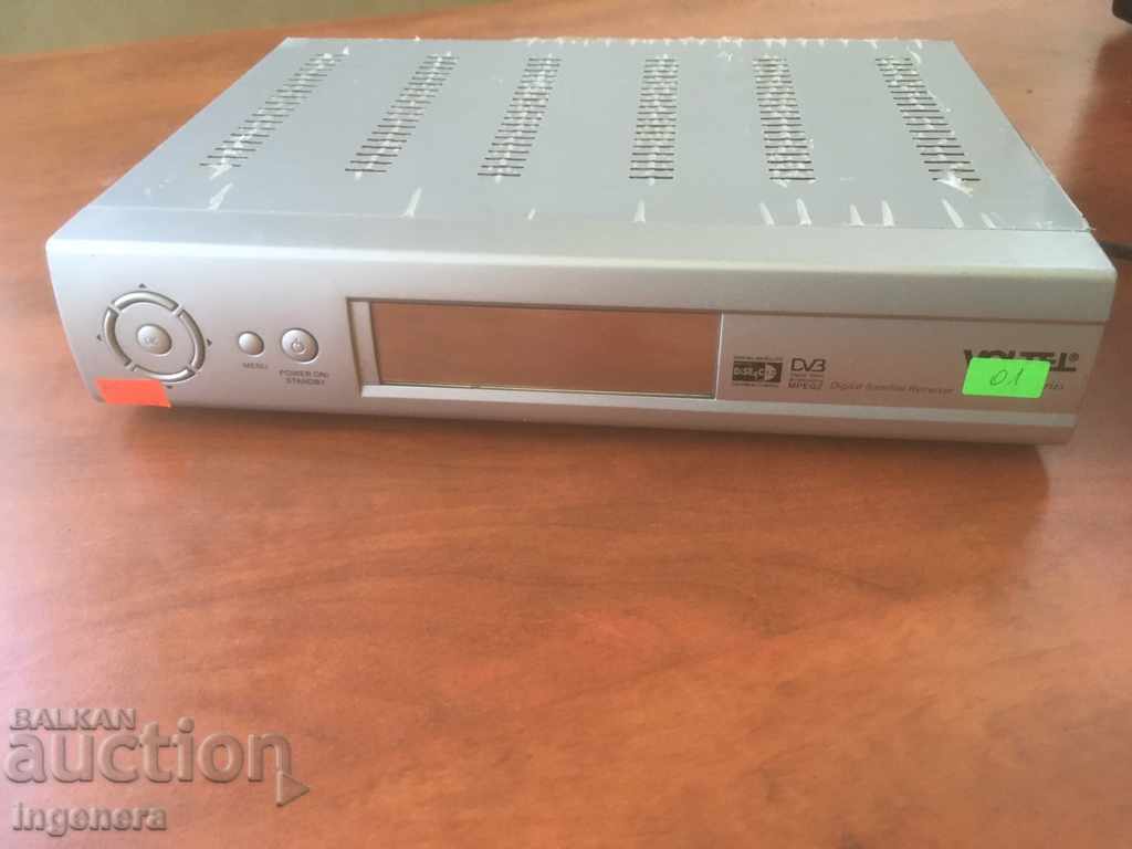 SATELLITE RECEIVER DOES NOT WORK PARTS SCRAP with price 8.00 BGN | € 4.09