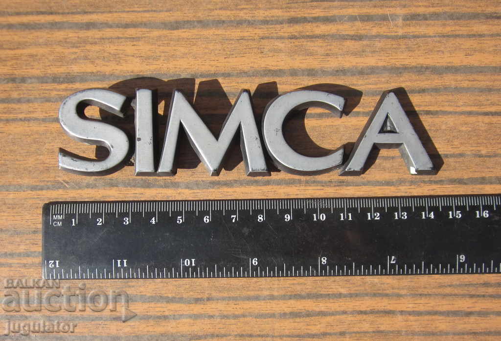 old car emblem for car SIMKA SIMCA with price 25.00 BGN | € 12.78