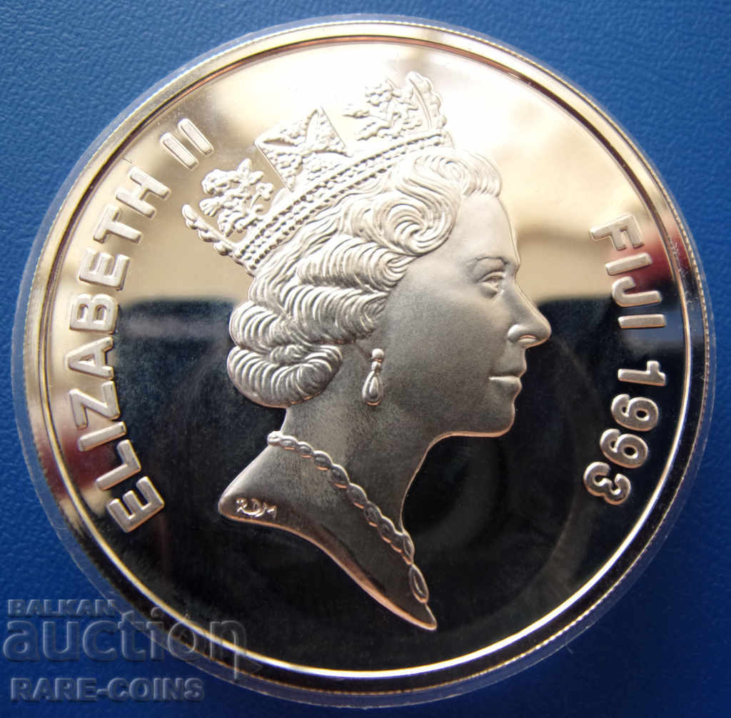 Fiji 10 Dollars 1993 UNC PROOF Σπάνια πρωτότυπα με τιμή € 63.91 | 125.00 BGN