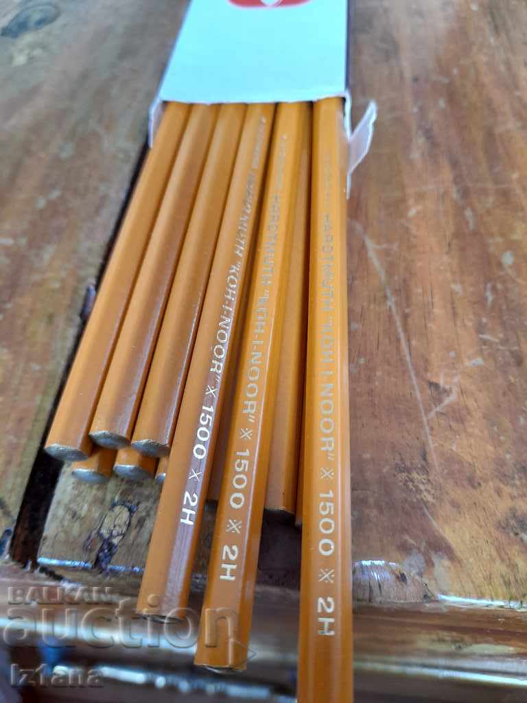 Old pencils KOH I NOOR 2H - 6