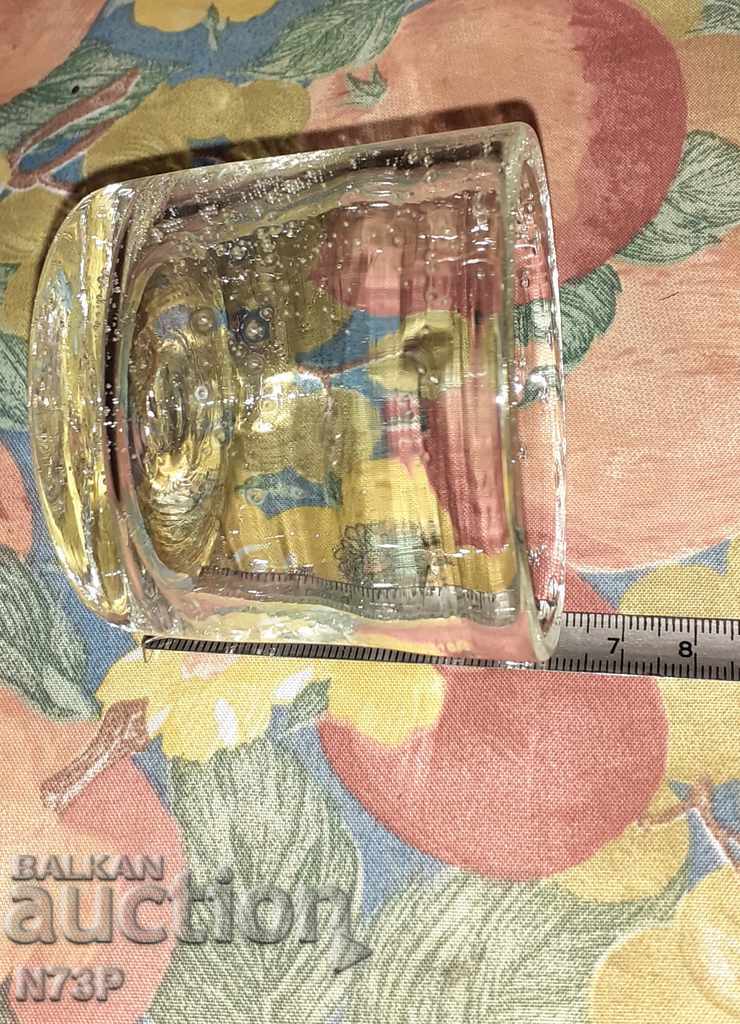 VASE OR CANDLEHOLDER. HANDMADE. - 6