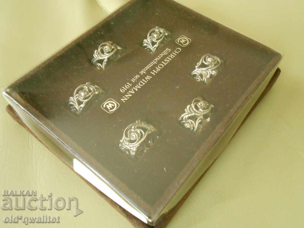 Napkin rings, decorative, Silver 835 CW with price 297.00 BGN | € 151.85 Napkin rings, decorative, Silver 835 CW with price 297.00 BGN | € 151.85