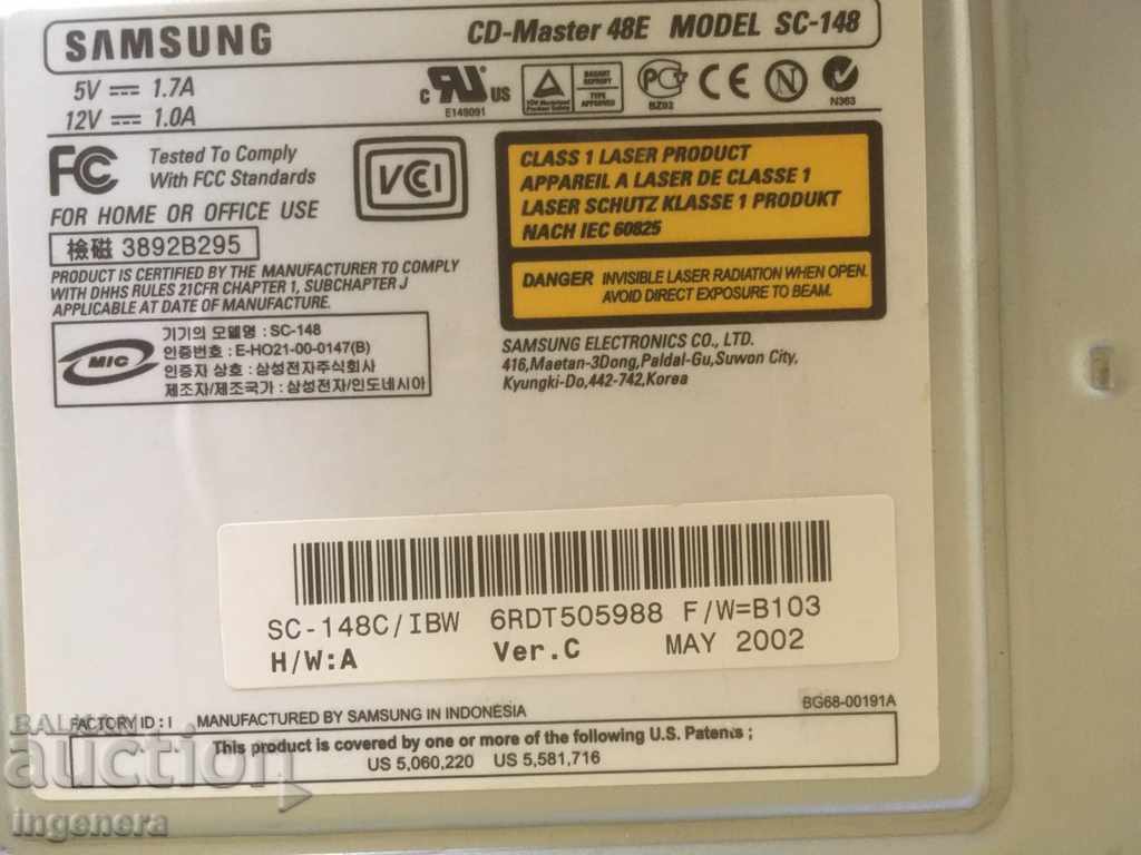 Delivery of CD-ROM-DRIVE-SCRAP PARTS USE Delivery of CD-ROM-DRIVE-SCRAP PARTS USE
