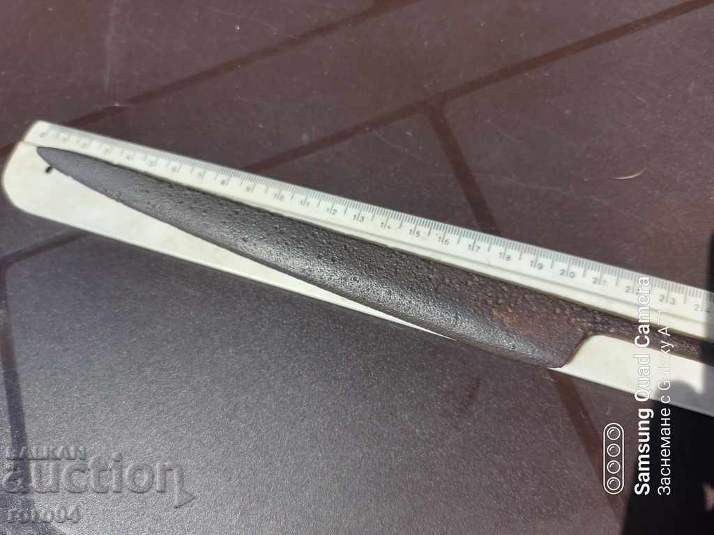 KNIFE - FORGED - 200 YEARS OLD with price 130.50 BGN | € 66.72 KNIFE - FORGED - 200 YEARS OLD with price 130.50 BGN | € 66.72