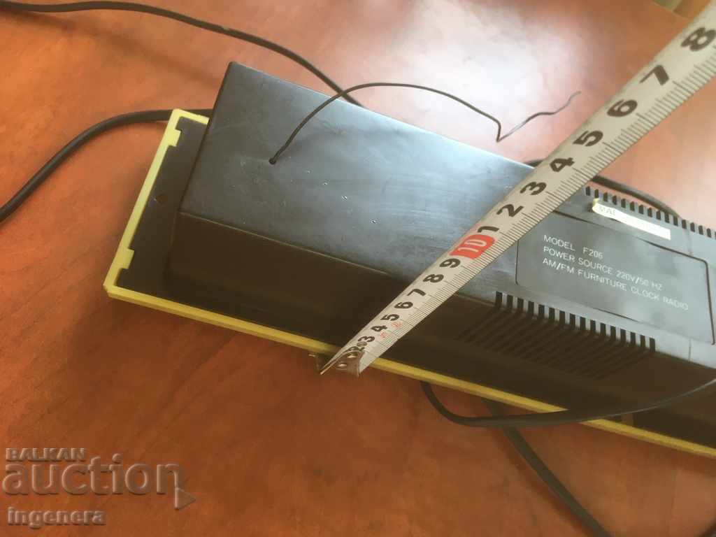 RADIO WORKS FOR BUILT-IN ALARM - 7 RADIO WORKS FOR BUILT-IN ALARM - 7