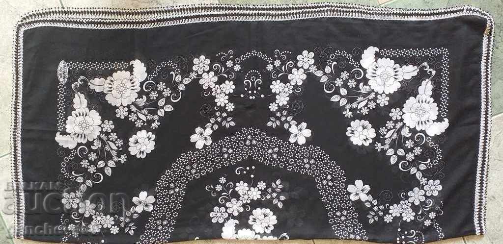 Auction  Towel headscarf with lace and beads for traditional costume