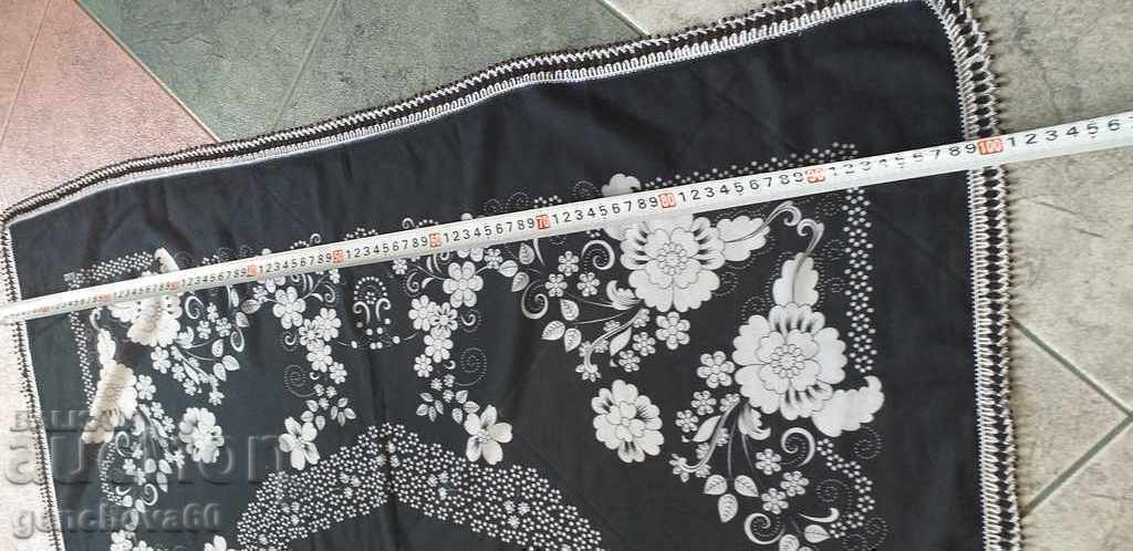 Delivery of Towel headscarf with lace and beads for traditional costume