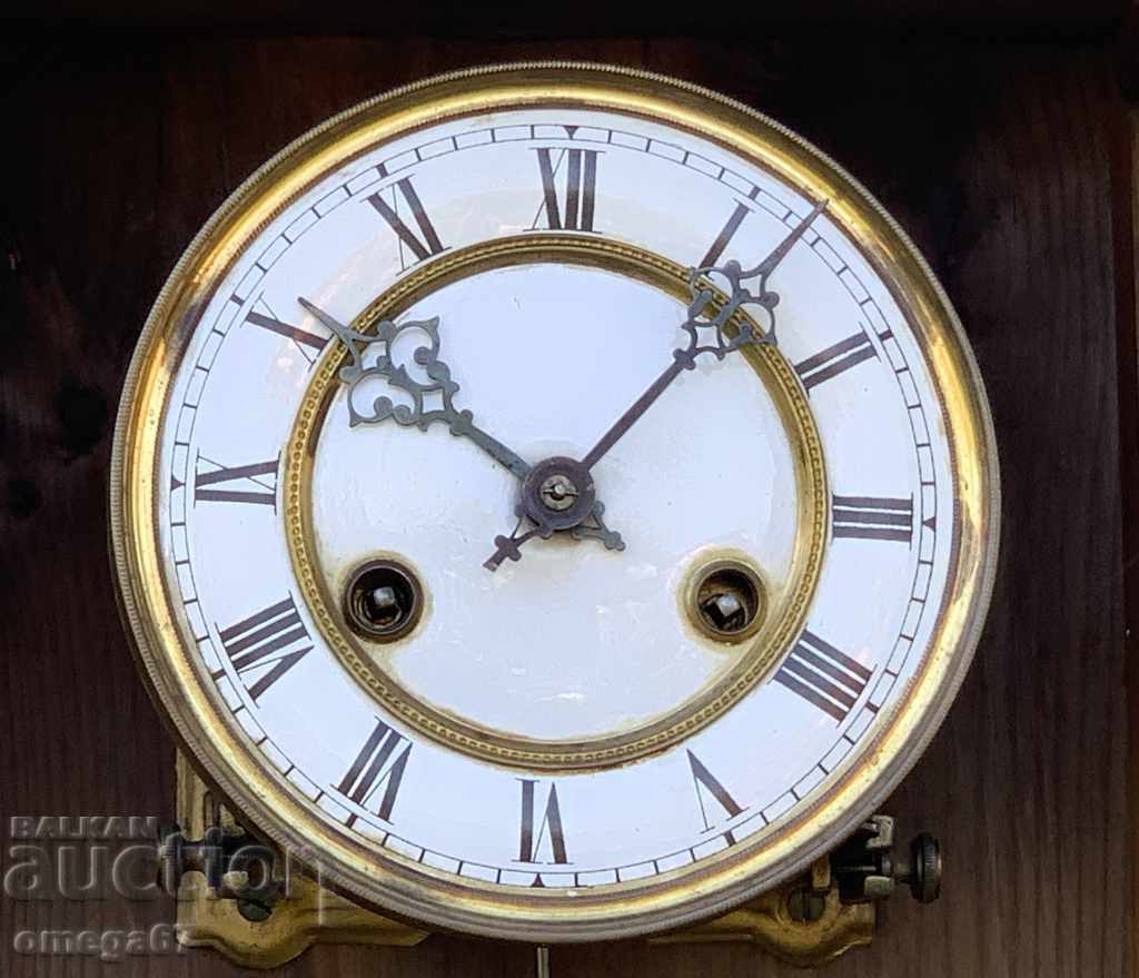 Стенен часовник Friedrich Mauthe от нач. на ХХ в. - 7 Стенен часовник Friedrich Mauthe от нач. на ХХ в. - 7