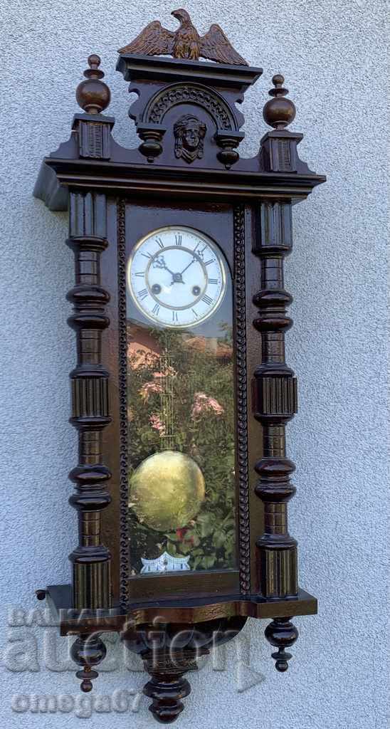 Ρολόι τοίχου Friedrich Mauthe από την αρχή. του εικοστού αιώνα.