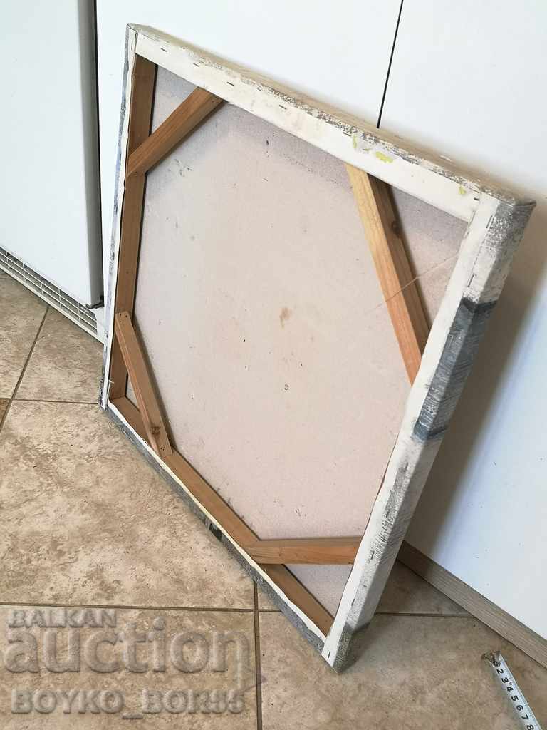 Auction  Painting Oil Paints Canvas 50/50