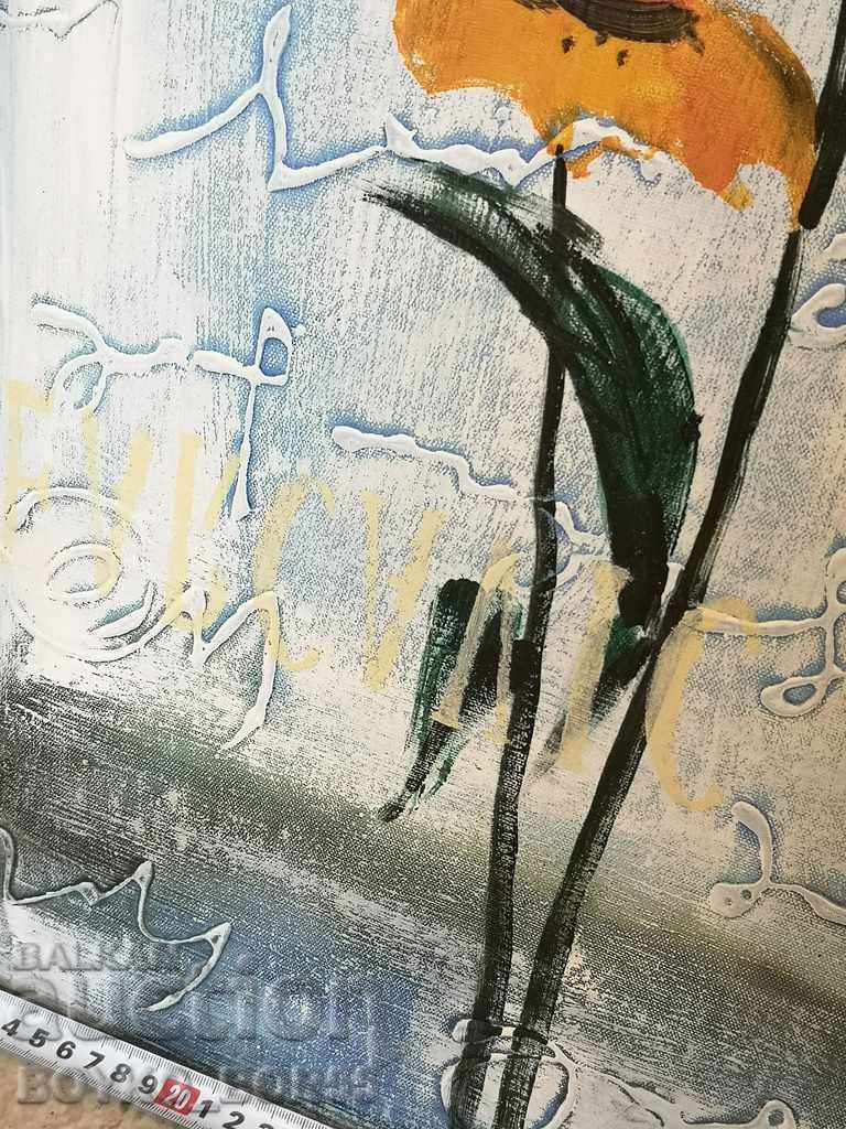 Auction Painting Oil Paints Canvas 50/50 Auction Painting Oil Paints Canvas 50/50